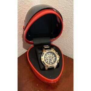 Invicta Speedway Viper Men's 51mm Carbon Fiber Rose Gold Chronograph Watch 24234